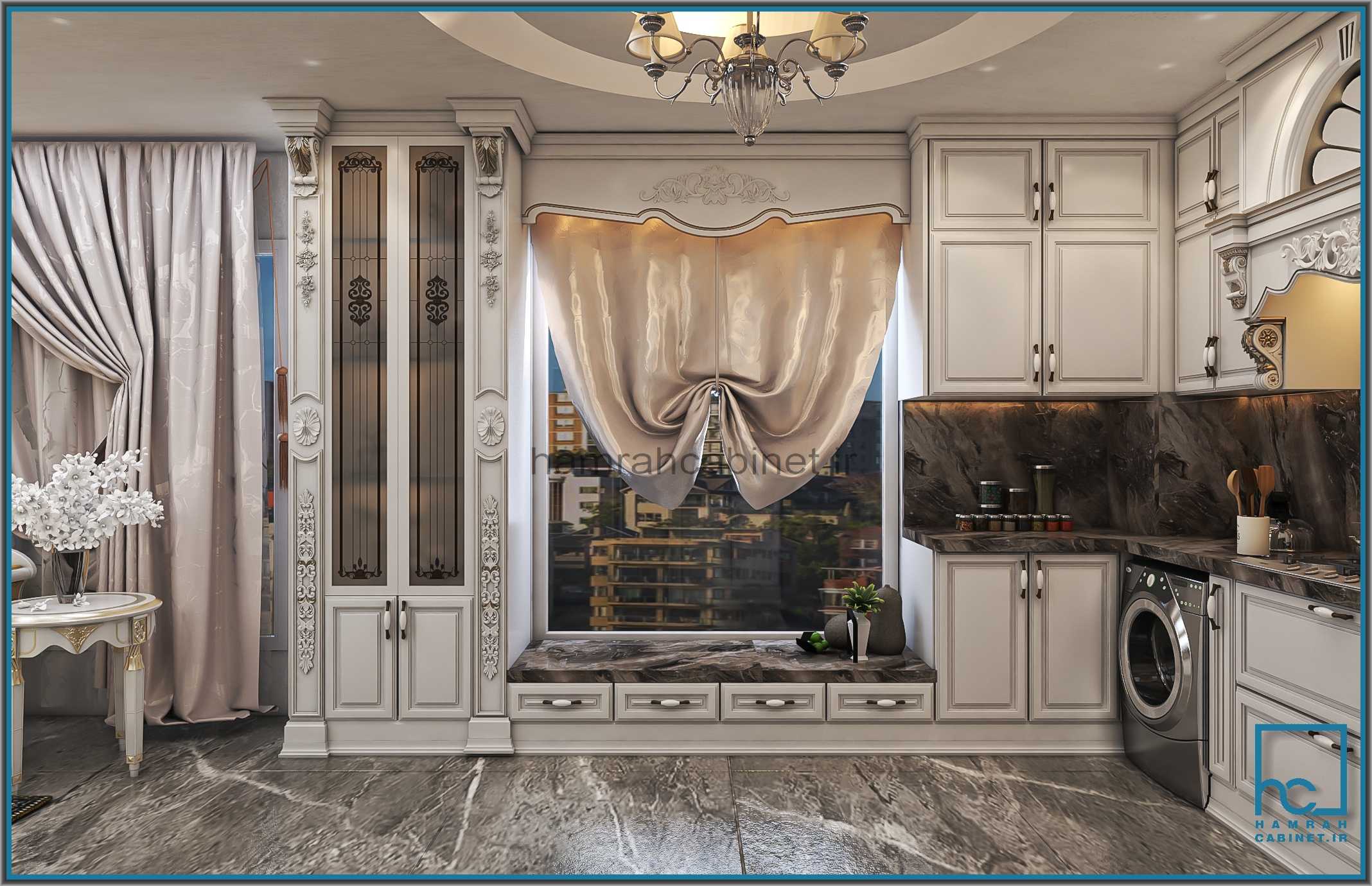 کابینت کلاسیک رنگخور 82